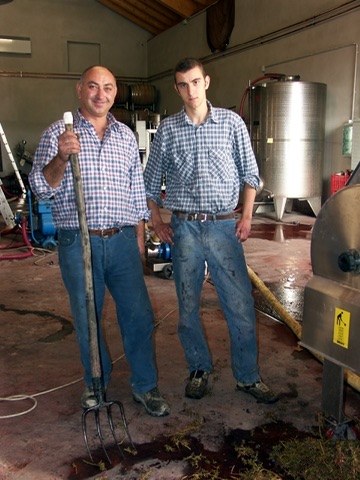 Im Keller bei Silvio Grasso